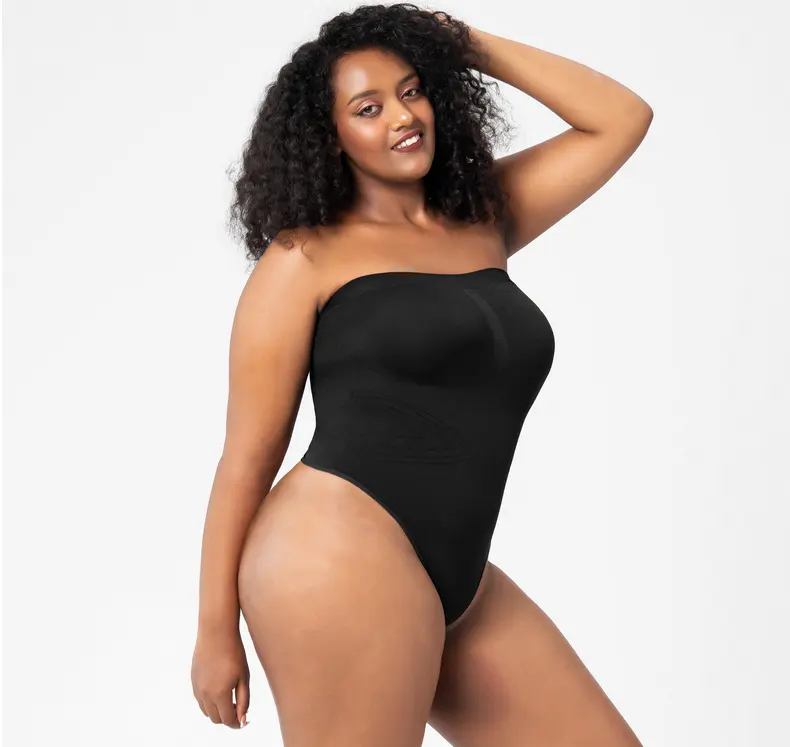 Artı boyutu kadınlar dikişsiz Shapewear Bodysuit yüksek kalite tek parça Fit zayıflama karın kontrol tam vücut şekillendirici