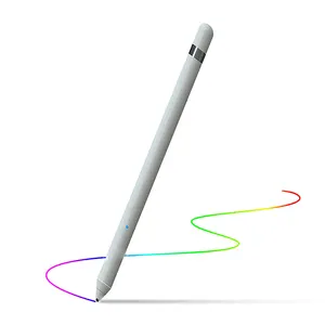 用于ipad表面Macbook pro的高精度氧化黑色哑光白色可充电有源手写笔