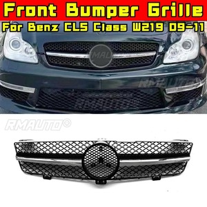 Tiras Decorativas para Parrilla Delantera de Coche, Kit de Carrocería para Parrilla de Carreras, Parrilla Delantera para Mercedes Benz Clase CLS W219 2009-2011 Exterior - Product Image 2