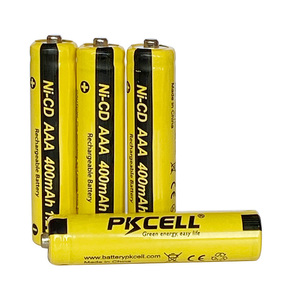 AAA <span class=keywords><strong>1.2V</strong></span> <span class=keywords><strong>NI</strong></span>-CD 400mAh pin có thể sạc lại AAA 400mAh Nickel Cadmium pin di động - Product Image 2