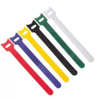 Sangles Velcro Multicolores Durables avec Forte Adhérence Attaches de Câbles Réutilisables pour Organiser les Bureaux de Travail les Câbles de Données Utilisation Domestique