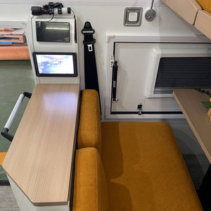 Caravane de luxe tout-terrain avec cuisine et salle de bain, <span class=keywords><strong>camping</strong></span>-<span class=keywords><strong>car</strong></span> familial pour les aventures de <span class=keywords><strong>camping</strong></span> en plein air - Product Image 3