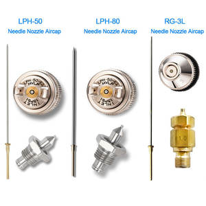 LPH-50 LPH-80 <span class=keywords><strong>RG</strong></span>-3L W-61ノズルニードルセットLPH50LPH80 RG3L W61スプレーガンキットアクセサリーコンポーネントガンキットピストルパーツ - Product Image 3