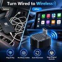Adaptateur CarPlay sans fil compact WiFi 6 Android Auto, directement de l'usine, pour les distributeurs d'électronique automobile