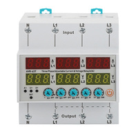 AVR-100T 100A 3 Phase Réglable Sur Sous Tension Protecteur Relais