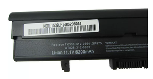 Batterie rechargeable pour ordinateur portable <span class=keywords><strong>Dell</strong></span> XPS <span class=keywords><strong>M1530</strong></span> 1530 HG307 312-0664 TK330 RN894 XT828 RU028 11.1V 5200 mAh Standard - Product Image 3