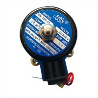 Vanne solénoïde proportionnelle à diaphragme en cuivre et laiton, hydraulique électrique AC 220V, pour air, vapeur et eau