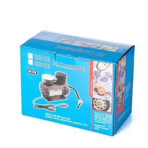 Pompe de gonflage de pneu 12V Portable voiture/Auto pompe électrique Mini compresseur d'air/outil de gonflage de pompe à pneu pour voiture - Product Image 6