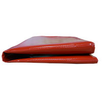 Bâche en PVC ignifuge pour camion, bâche de plateau, avec logo personnalisé, thermosoudée, à œillets, durable, 500 g/m²