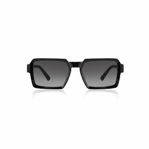 Lunettes de soleil unisexes UV400 noires 2041 - Product Image 1