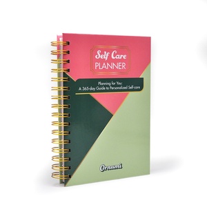 Diary Jame Catalogue Custom Printing and Binding Spiral Organizer Hardcover Notebook Daily Planner Journal Weekly Planner - Product Image 2