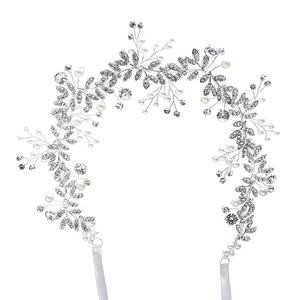 Luxus Haarschmuck Stirnband Frauen Braut Kristall Strass Kopf bedeckung für Frauen Party Prom - Product Image 5