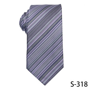 Cravates pour hommes en soie <span class=keywords><strong>lilas</strong></span>, couleur violet clair, neuves, de haute qualité, cravates de luxe pour mariage - Product Image 2