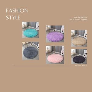 豪华柔软毛绒地毯长绒地毯客厅家居装饰厚实蓬松地垫批发供应商中国工厂 - Product Image 3