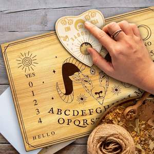 Vente en gros Cadeau d'Halloween Sorcière Wicca Accesorios Décor Gothique Spirituel Divin <span class=keywords><strong>Ouija</strong></span> <span class=keywords><strong>Jeu</strong></span> de société - Product Image 6