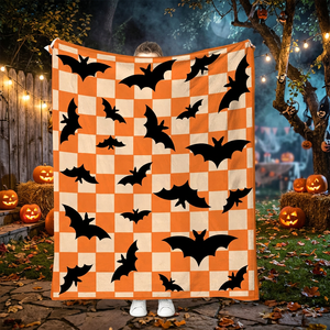 Mantas de Franela Suaves Personalizadas al por Mayor de Fábrica, Mantas de Alta Calidad para Halloween, para Cama, Sofá y Viajes - Product Image 1