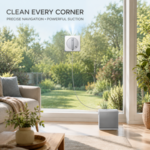Nettoyeur de vitres sans fil ECOVACS W2S OMNI avec station portable 6-en-1, WIN-SLAM 4.0, triple pulvérisation, contrôlé par application pour la maison - Product Image 1