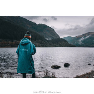 Bata cambiante impermeable para adultos y niños, Poncho de Surf con capucha de secado rápido, logotipo personalizado, Ideal para nadar en la <span class=keywords><strong>playa</strong></span>, deportes al aire libre - Product Image 6