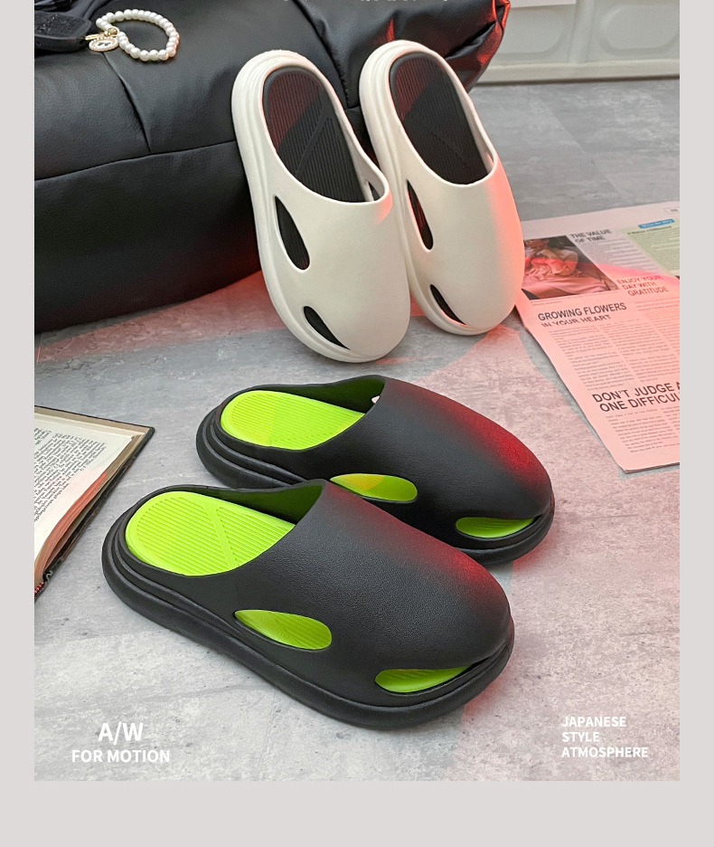2023 Summer Couple Sandals Slippers Indoor Outdoor EVA Slippers for Women and Men
