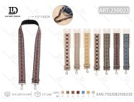 Cinghia per borsa in corda intrecciata con fibbia argentata per borse - Product Image 3