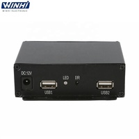 MPC1920-1 Nand Flash 8G 1080P Kotak Signage Digital dengan Rolling Caption 12V hd Usb Media Player untuk Aktivitas Dalam Ruangan