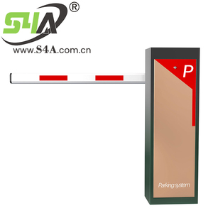 S4A, venta al por mayor, seguridad de fábrica, estacionamiento automático DC24V, Motor sin escobillas, puerta de barrera de pluma de tráfico con brazo telescópico de 3-6m - Product Image 3