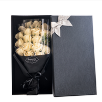 Vente en ligne de bouquets de roses en savon pour mariage, Saint-Valentin, fête des mères, coffret cadeau, fleurs artificielles en vrac