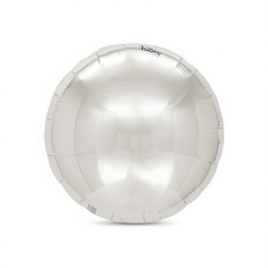 Party Love <b>Balloon</b> Circular <b>Silver</b> 45Cm Metallic For Parties Birthday Decor - Product Image 2