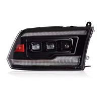 Phares LED modifiés pour Dodge Ram 2009-2018, phares LED DRL, clignotants, feux de route, 12V