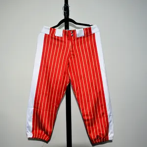Norzml-pantalones de béisbol con diseño personalizado para hombre, ropa de béisbol sublimada, de softball