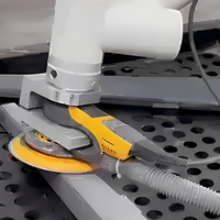 Bras de robot collaboratif articulé à 6 axes, Cobot piloté par un servomoteur PLC pour application de soudage de précision