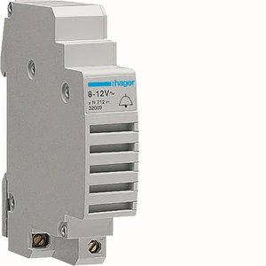 Modulo Hager Modular Bell 8-12V 1 Din per Sistemi Elettrici - Product Image 1