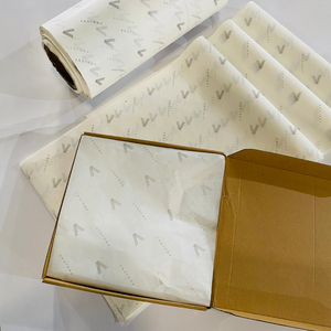 Emballage de papier de soie d'art résistant aux moisissures et à l'humidité Impression de couleurs personnalisées respirantes et biodégradables - Product Image 3