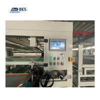 BES automatique Film couvrant stratification panneau chauffant au sol EPS panneau de mousse plancher chauffant plastique Machine de formage sous vide