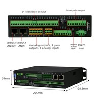 Module EIP EHS-M63B industriel de signal mixte 24DI/16DO/4AI/4AO EtherCAT I/O, analogique PWM, isolé, pour acquisition de données DI DO, Shenzhen