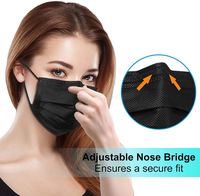Masker bedah 3 lapis pelindung medis kualitas tinggi kustom dan masker pesta grosir ekspor pabrik