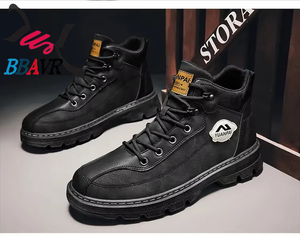 Botas de Trabajo para Hombre, Estilo Casual, Otoño-Invierno, Modelo Martin de Caña Alta - Product Image 6