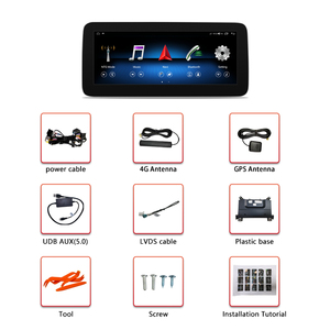 STWEI Prix d'usine 10,25 pouces DSP Carplay 4G Android14 Autoradio GPS multimédia pour Mercedes Benz Classe C W205 Unité principale Radio - Product Image 6