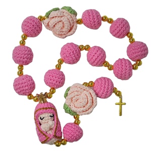 Nouveau Bracelet de main de la Nativité personnalisé en crochet, fait main, porte-clés, chaîne de sac, décoration d'intérieur, artisanat décoratif fait main - Product Image 1
