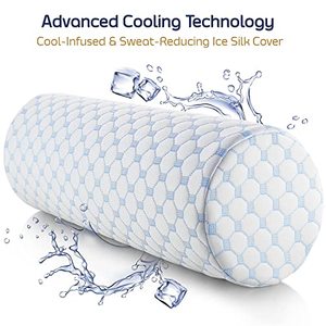 Cuscino Cervicale <span class=keywords><strong>Grigio</strong></span> in Memory Foam 3D Traspirante con Controllo Climatico per il Sonno - Product Image 2