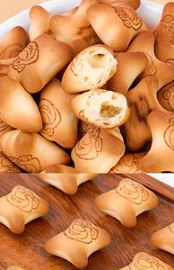 Bánh quy bốn mặt phổ biến của Trung Quốc với nhiều hương vị khác nhau bao gồm sô cô la, dâu tây và sữa - Product Image 6