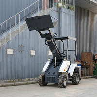 Nouvelle mini-chargeuse compacte LOVIN SKid Steer LNHY-30 4x4 avec godet télescopique, pompe principale et moteur diesel Kubota Euro5