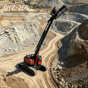 Foreuse d'ancrage pour la stabilisation des pentes en génie civil, équipement de forage d'ancrage avec changeur de tige automatique - Product Image 1