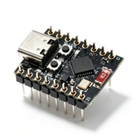Carte de développement HT ESP32-C3 SuperMini, MCU monocœur RISC-V, WiFi BLE, faible consommation d'énergie, 5V 5A pour projet IoT DIY