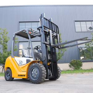 Offre Spéciale TOROS Chariot élévateur diesel à 4 roues pour entrepôt, mini chariot élévateur diesel pour manutention de matériaux, petits chariots élévateurs diesel - Product Image 2