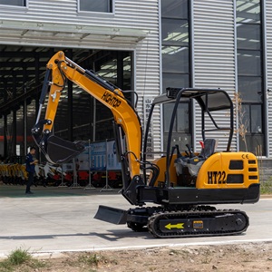 Mini Excavadora de 22 Pulgadas con Certificación EURO5 y EPA, Motor Hidráulico con Rotación de 360 Grados, Brazo Extendido para Construcción - Product Image 2