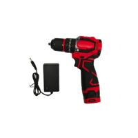 Perceuse sans fil professionnelle 16V sans balais, couple de 45 Nm, batterie 1,5 Ah, 0-1250 tr/min, 2 vitesses, OEM, 2 batteries, chargeur