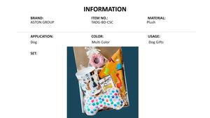 2025 taza de café personalizada perro Bandana masticar juguetes juego de regalo juguetes para mascotas para compañeros caninos leales - Product Image 2