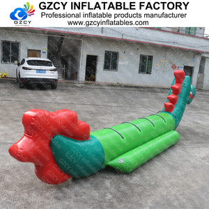 GZCY Juego Inflable CY194-147, Juguetes Flotantes Inflables, Diseño Novedoso 2025, Banana Boat Deportivo Personalizado de PVC para Esquí Acuático, 2-8 Personas - Product Image 2
