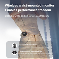 Système de monitoring intra-auriculaire sans fil portable TNH IEM-W380 avec commutation stéréo/mono, autonomie de 10 heures pour les performances sur scène